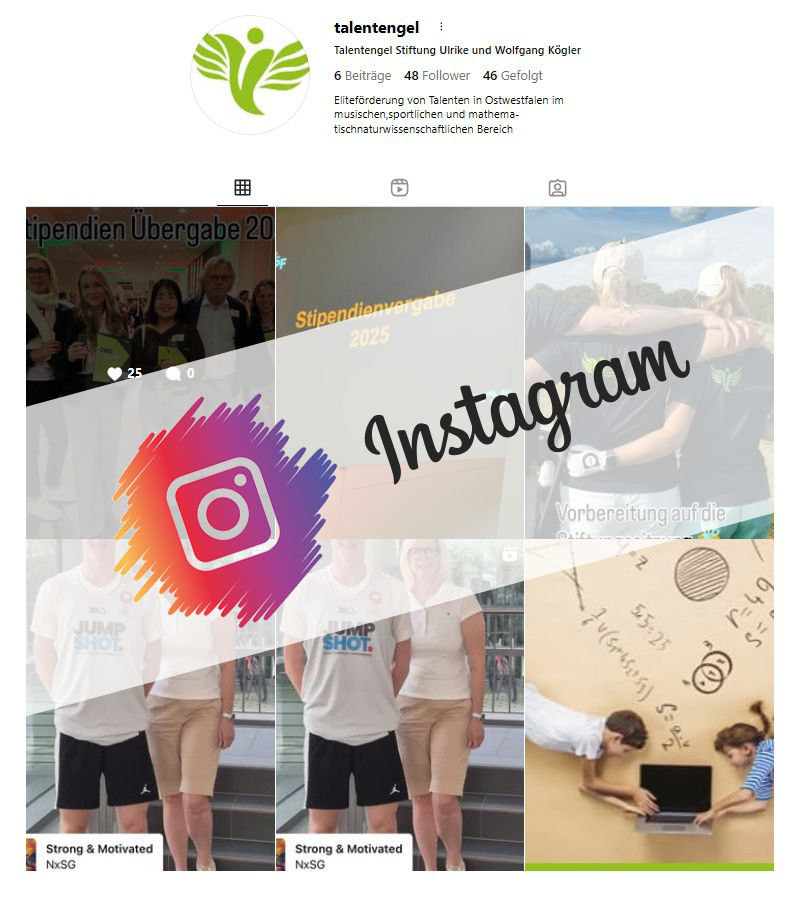 insta account talentengel